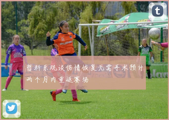 哲科乐观谈伤情恢复无需手术预计两个月内重返赛场